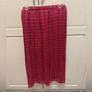 Chic Fuchsia Maxi Skirt